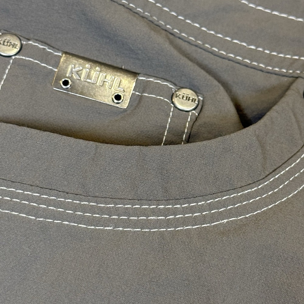 Kuhl Mens 36x30 Outdoor Hiking Pants Gray Technical Utility Work Trail - Picture 4 of 8